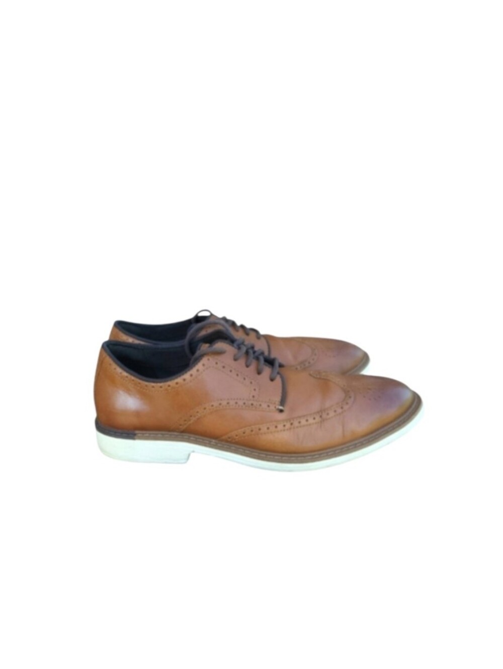 Cole Haan Wingtip Go To Oxford British Tan Brown Dress Casual Work Loafer Men 11
